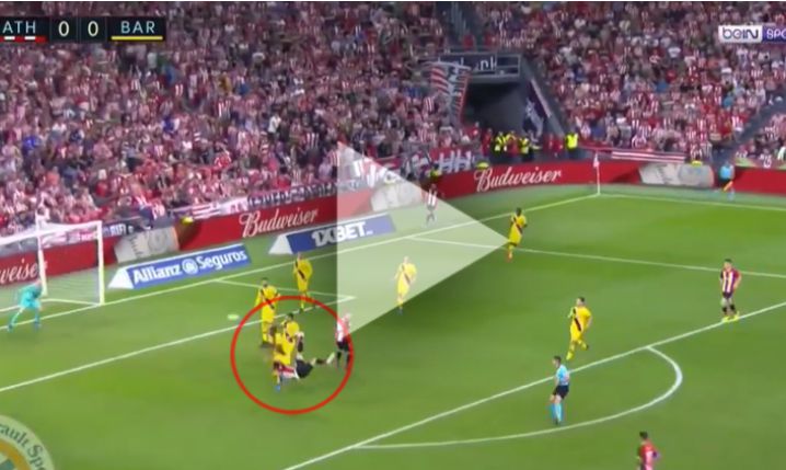 NIESAMOWITY gol Aduriza na 1-0 z Barcą!!! [VIDEO]